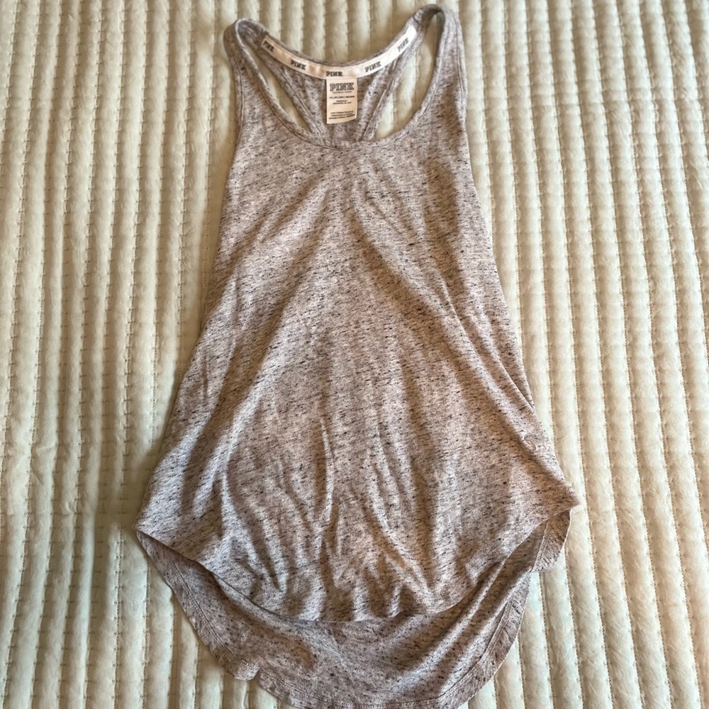Pink Victoria’s Secret sleep tank top